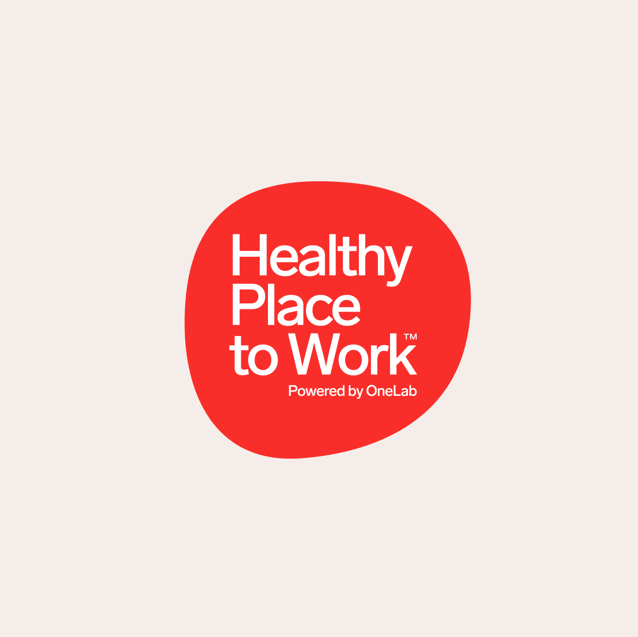 Utmärkelsen Healthy Place to Work powered by OneLab för en frisk arbetsplats